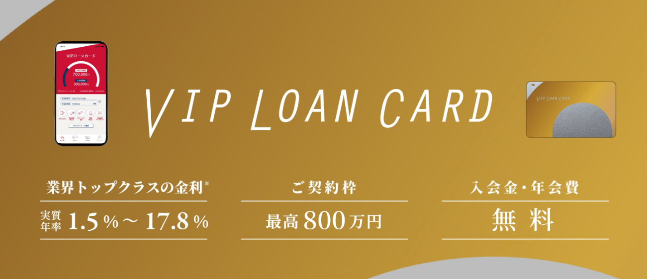 VIPローンカードのキャプチャ画像